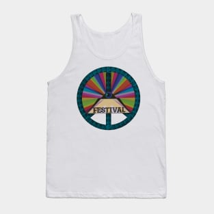 Festival Peace Tank Top